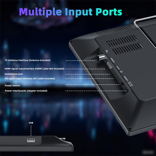 15.6 inch Portable TV with Antenna K207391