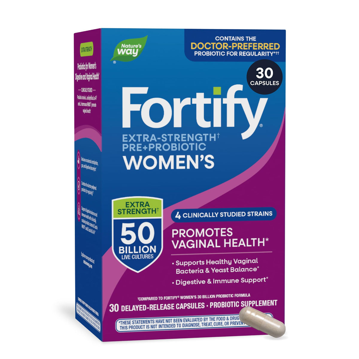 Pre+Probiotic 50B CFU 30ct Z5132