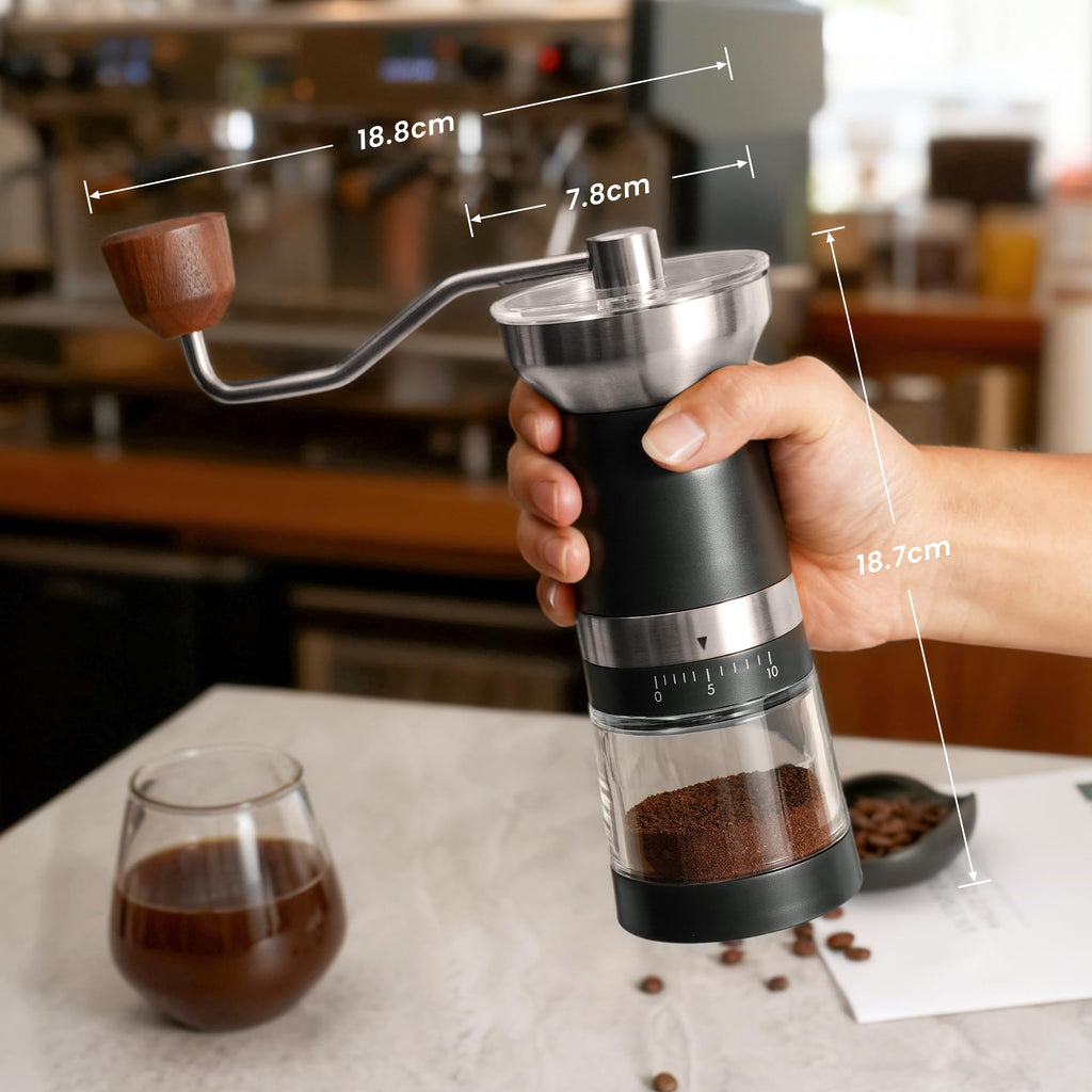 Manual Coffee Grinder Stainless Steel Conical Burr Z51786
