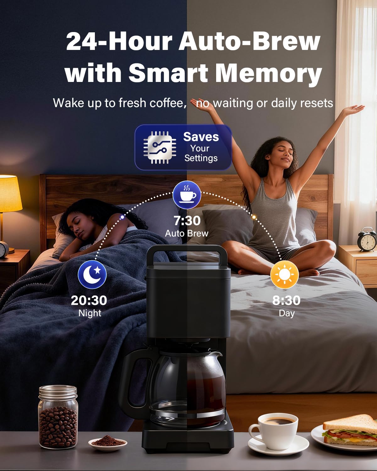 10-Cup Programmable Drip Coffee Maker H27727