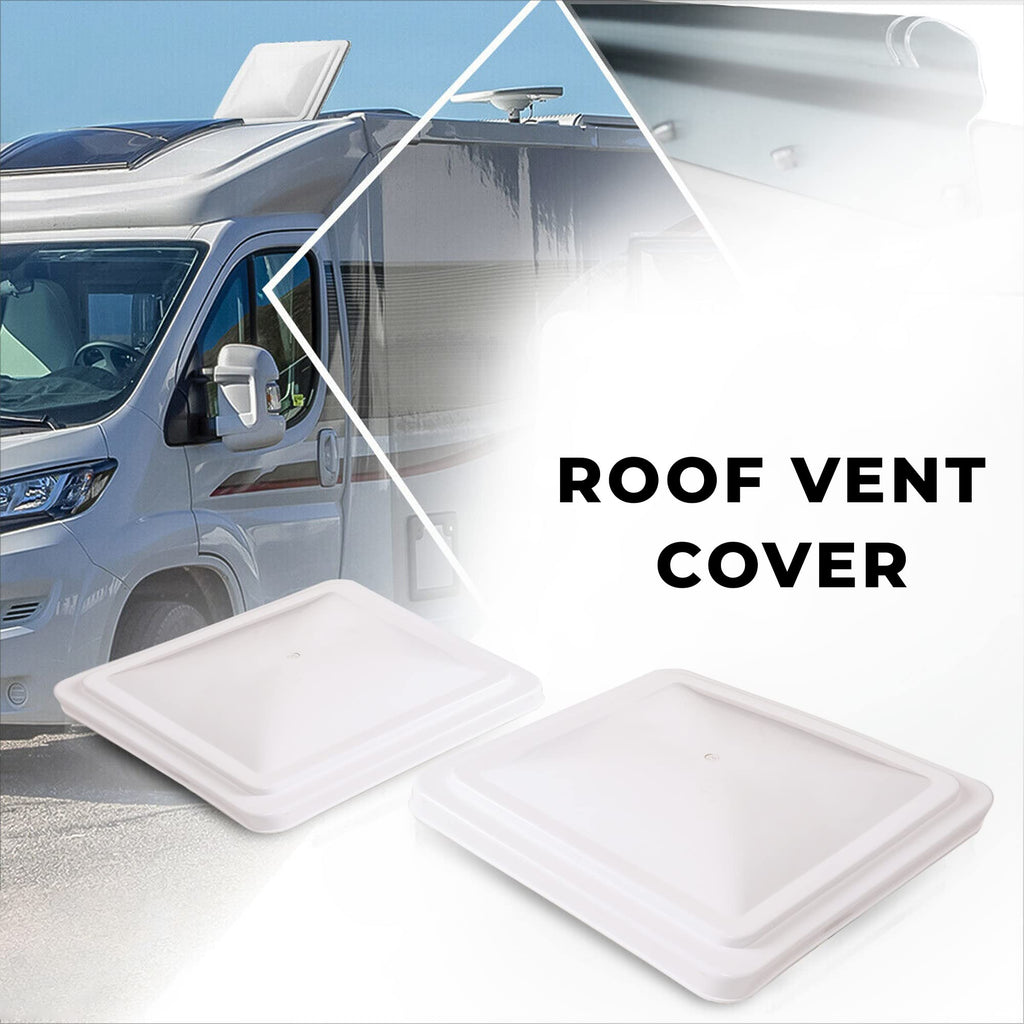 White 2 Pack Roof Vent Cover Z857