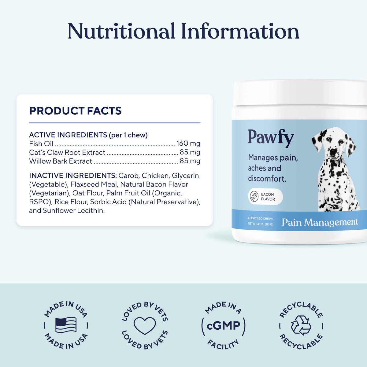 Hip & Joint Supplement for Dogs L19947