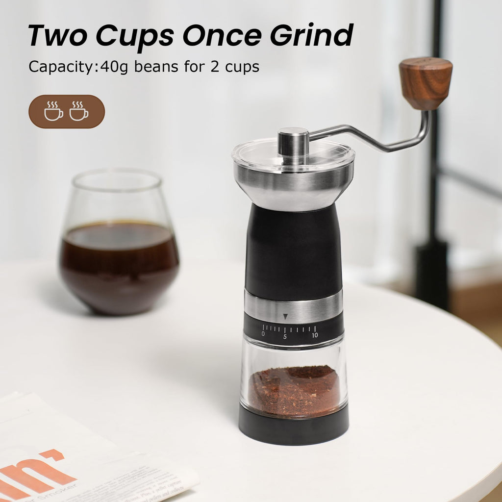 Manual Coffee Grinder Stainless Steel Conical Burr Z51786