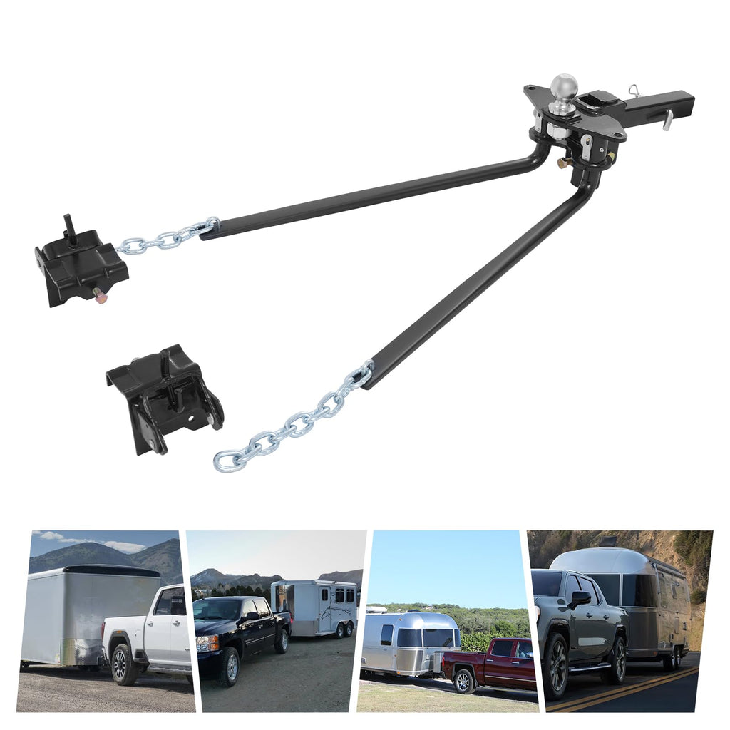 14000lbs Weight Distribution Hitch with Connection Bar D7361