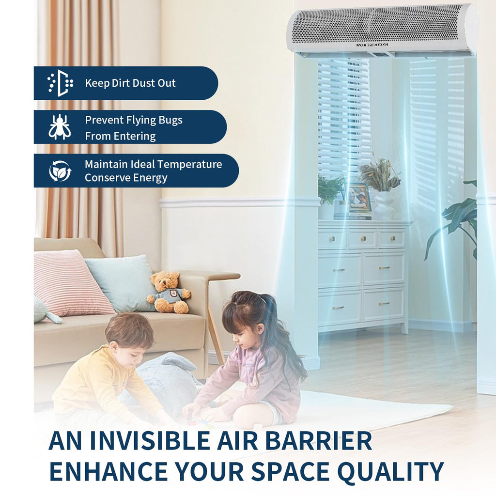 36 Inch Wall Mounted Commercial Air Curtain D724