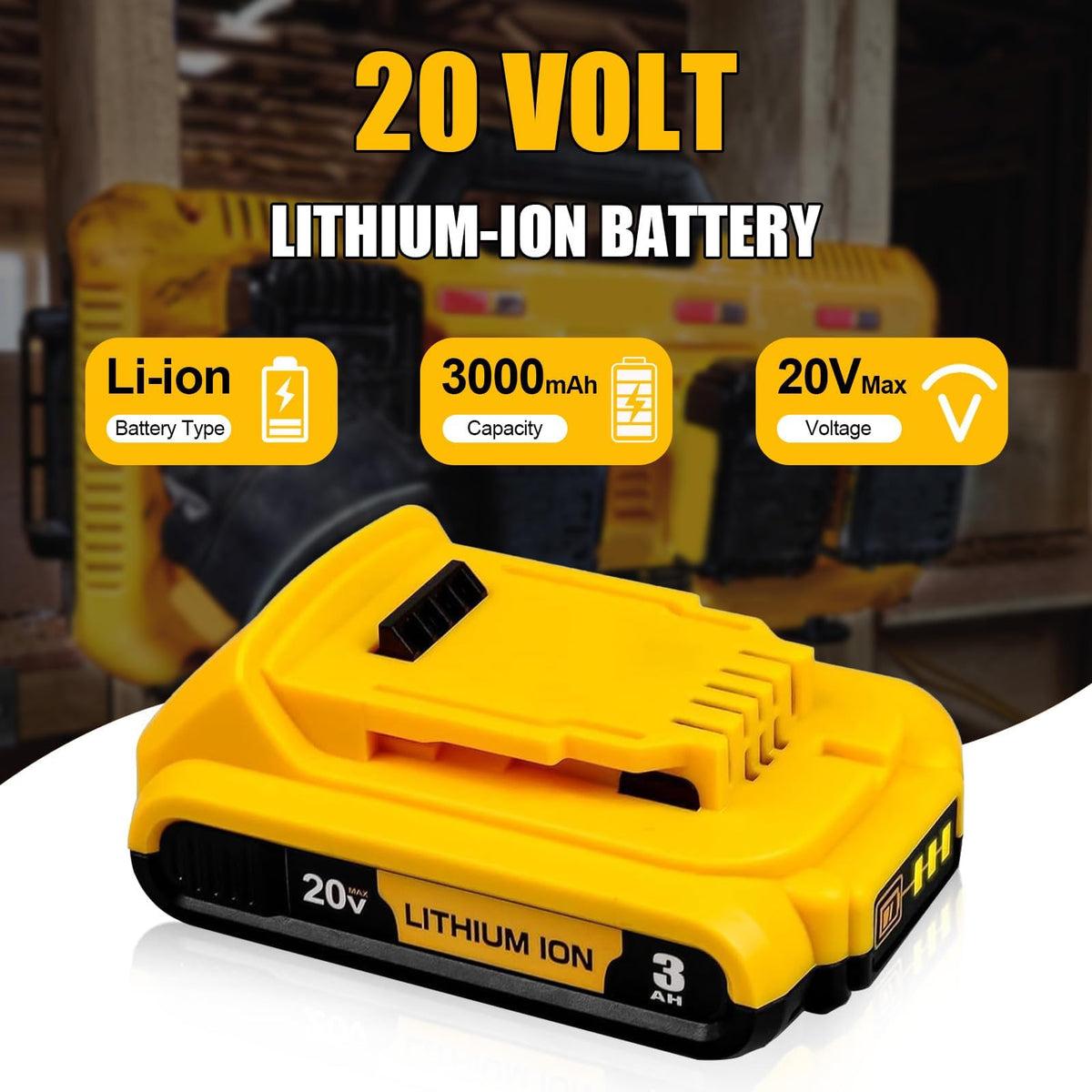 20V Lithium-ion Battery 2Pack N89567