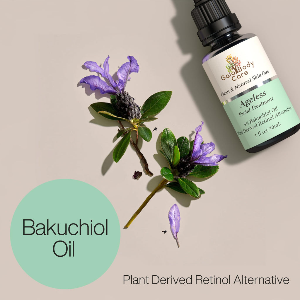 5% Bakuchiol Oil Organic Facial Oil 1oz Rose P6449
