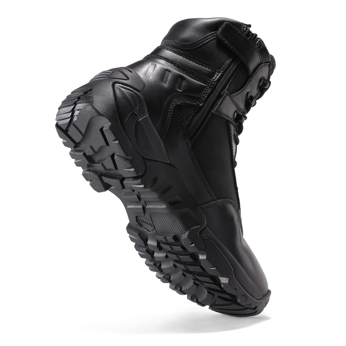 Men's Side Zipper Tactical Work Boots W5011