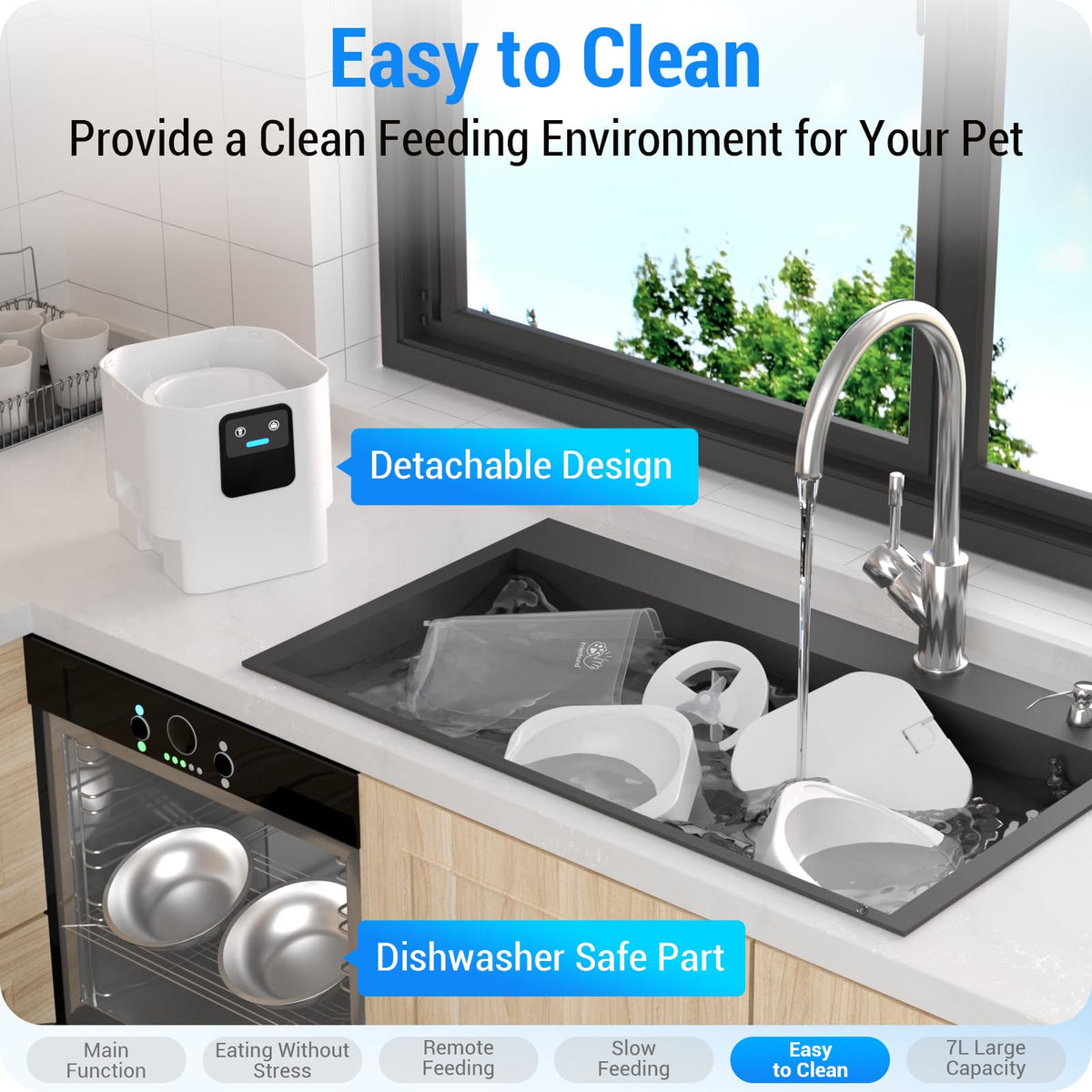 Automatic Cat Feeder 5G WiFi 29 Cup T60928