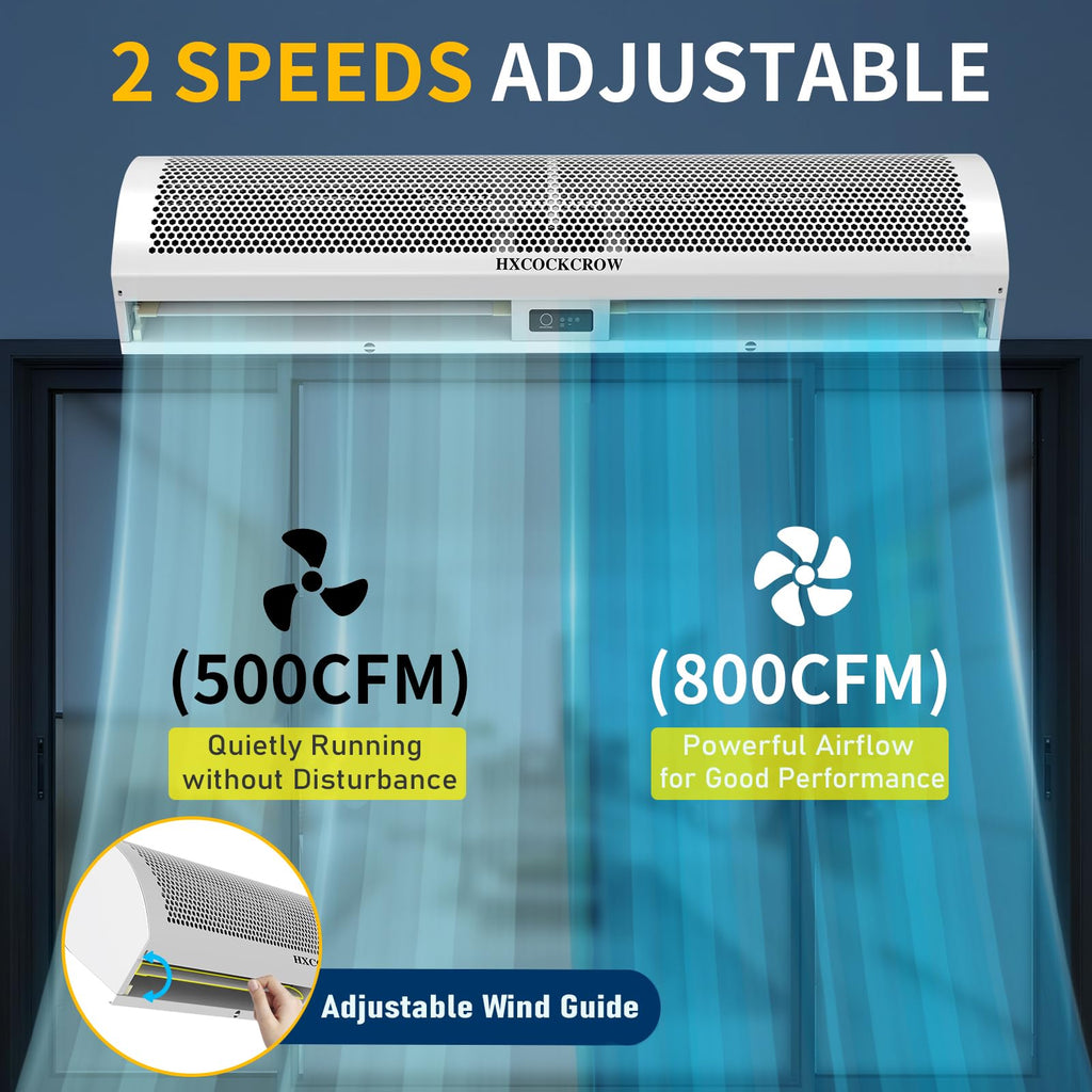 36 Inch Wall Mounted Commercial Air Curtain D724