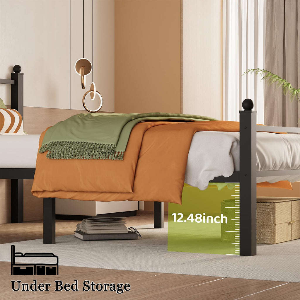 Twin Bed Frames with Headboard F353
