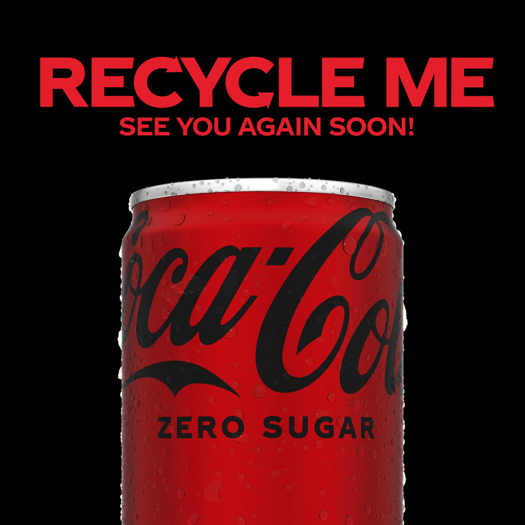 Coke Zero Sugar Mini-Can 7.5 fl oz 12 Pack O292279