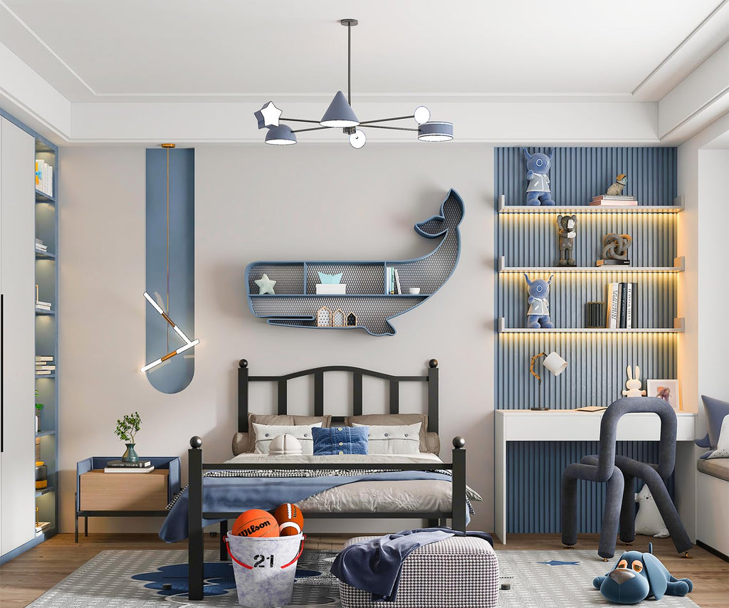 Twin Bed Frames with Headboard F353