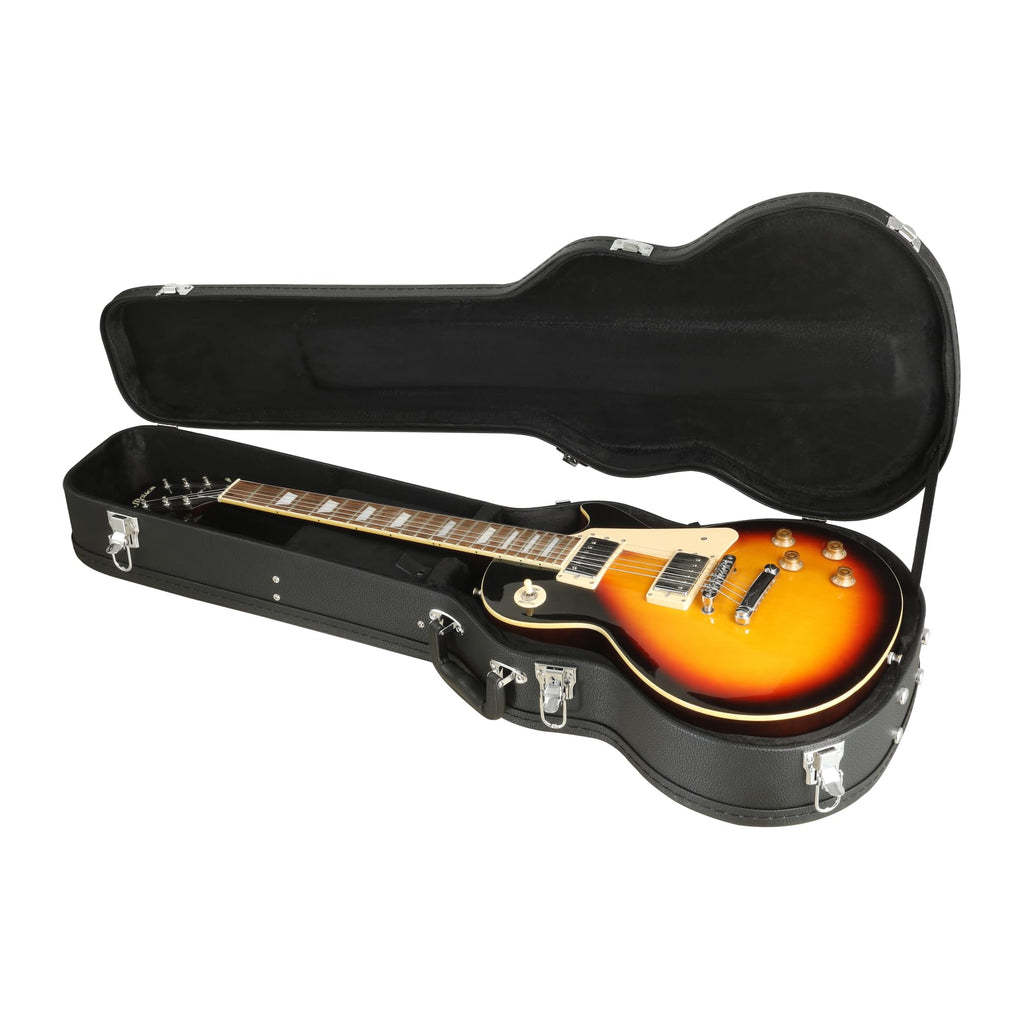 Electric Guitar Case Wooden Hard Shell Case With Lock X8857