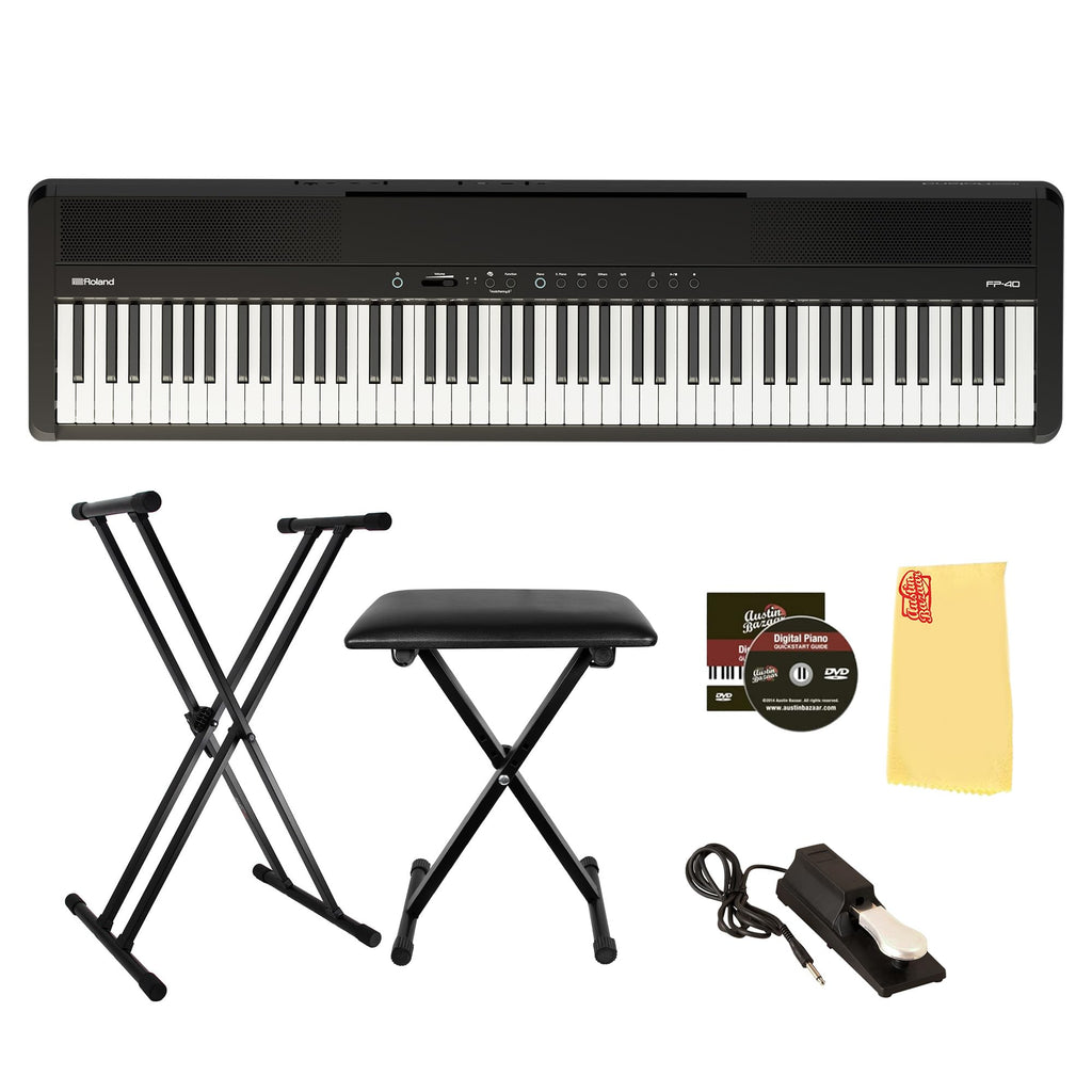 88-Key Digital Piano Black O707