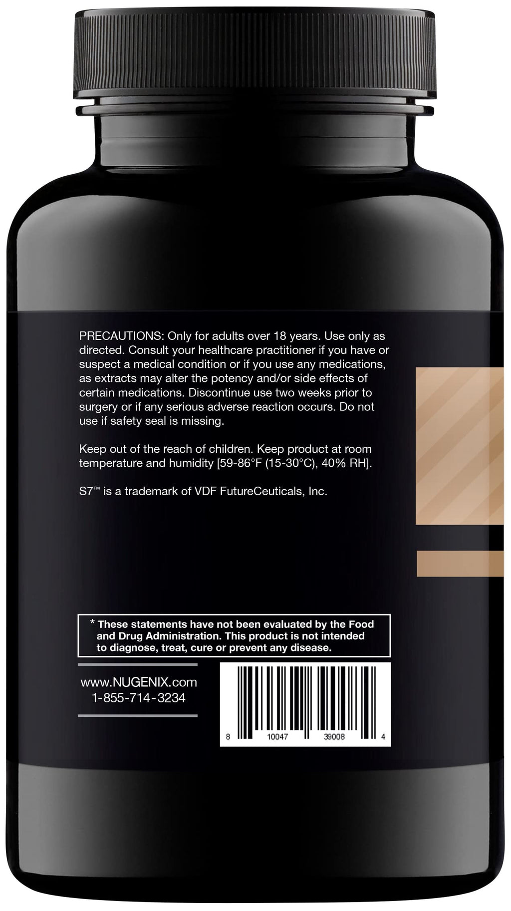 Nitric Oxide Booster Supplement 100ct W7775