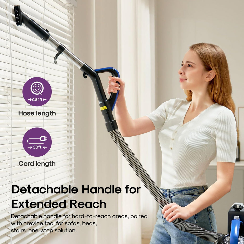 Lightweight Upright Vacuum Cleaner for Carpet and Hard Floor Z513602