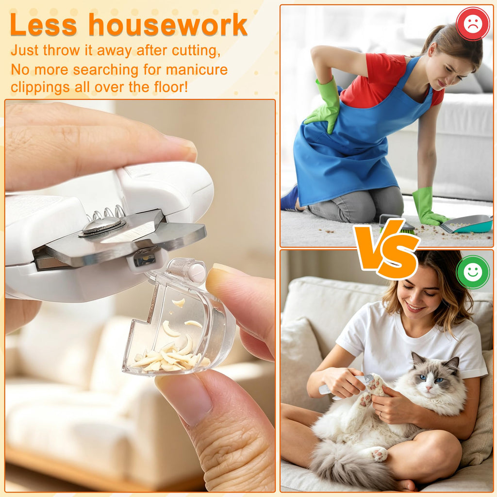 Dog Nail Clippers & Grinder with LED Light A2489