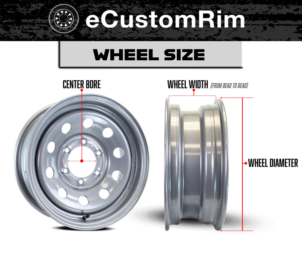 12 Inch 5 Lug Trailer Tire Rim Assembly J86647