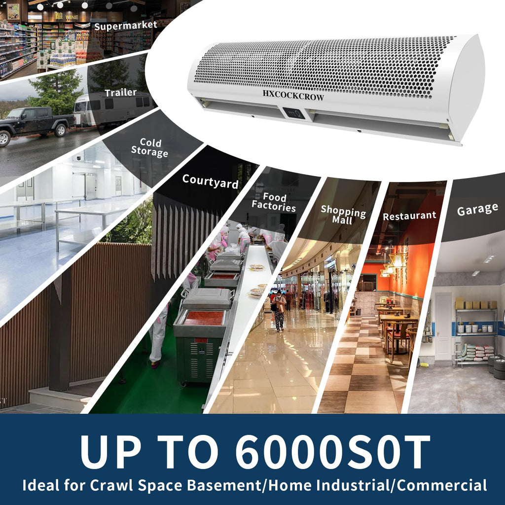 36 Inch Wall Mounted Commercial Air Curtain D724