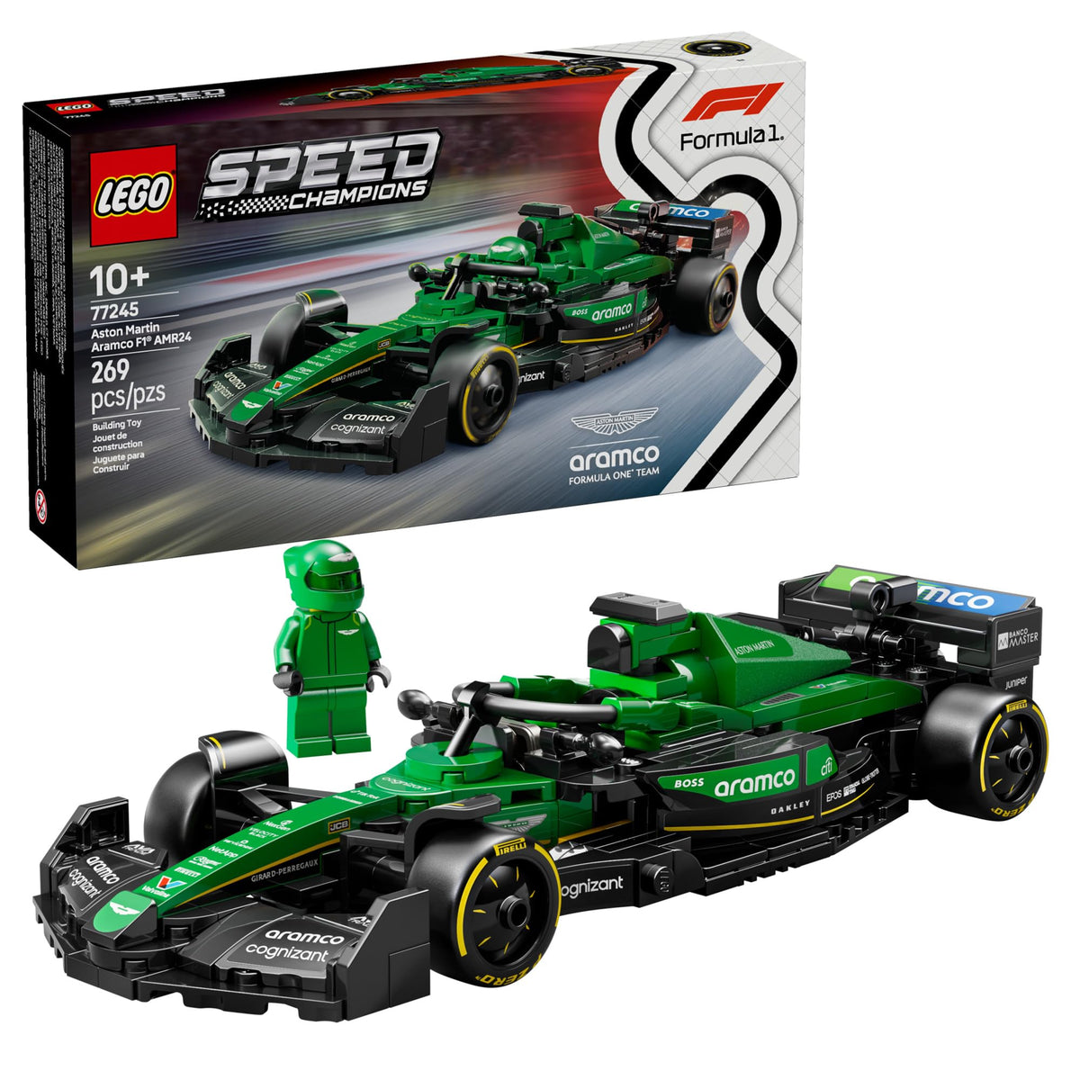 Aston Martin F1 Race Car Toy Building Set B171