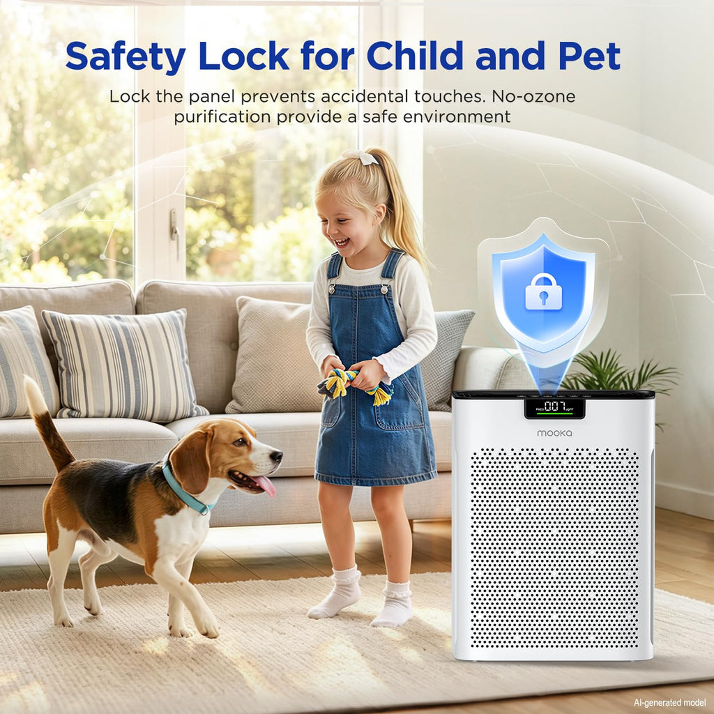 White HEPA Filter Air Purifier Q517311