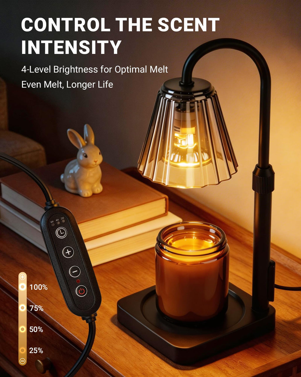 Candle Warmer Lamp with Timer D1397