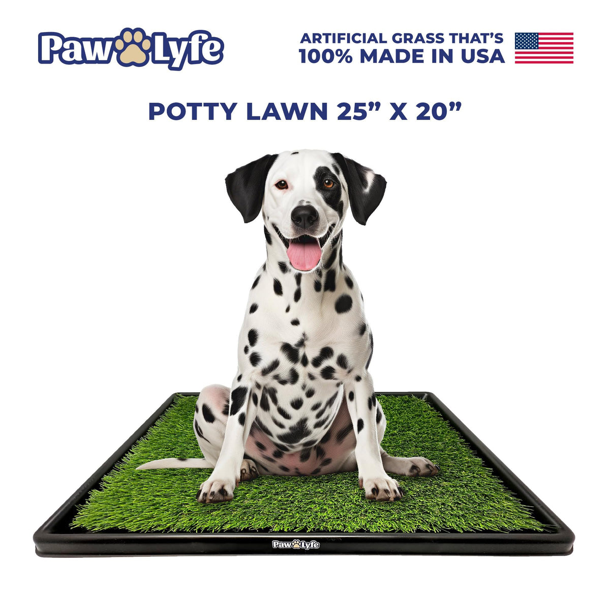 Artificial Grass Dog Potty with Tray O353