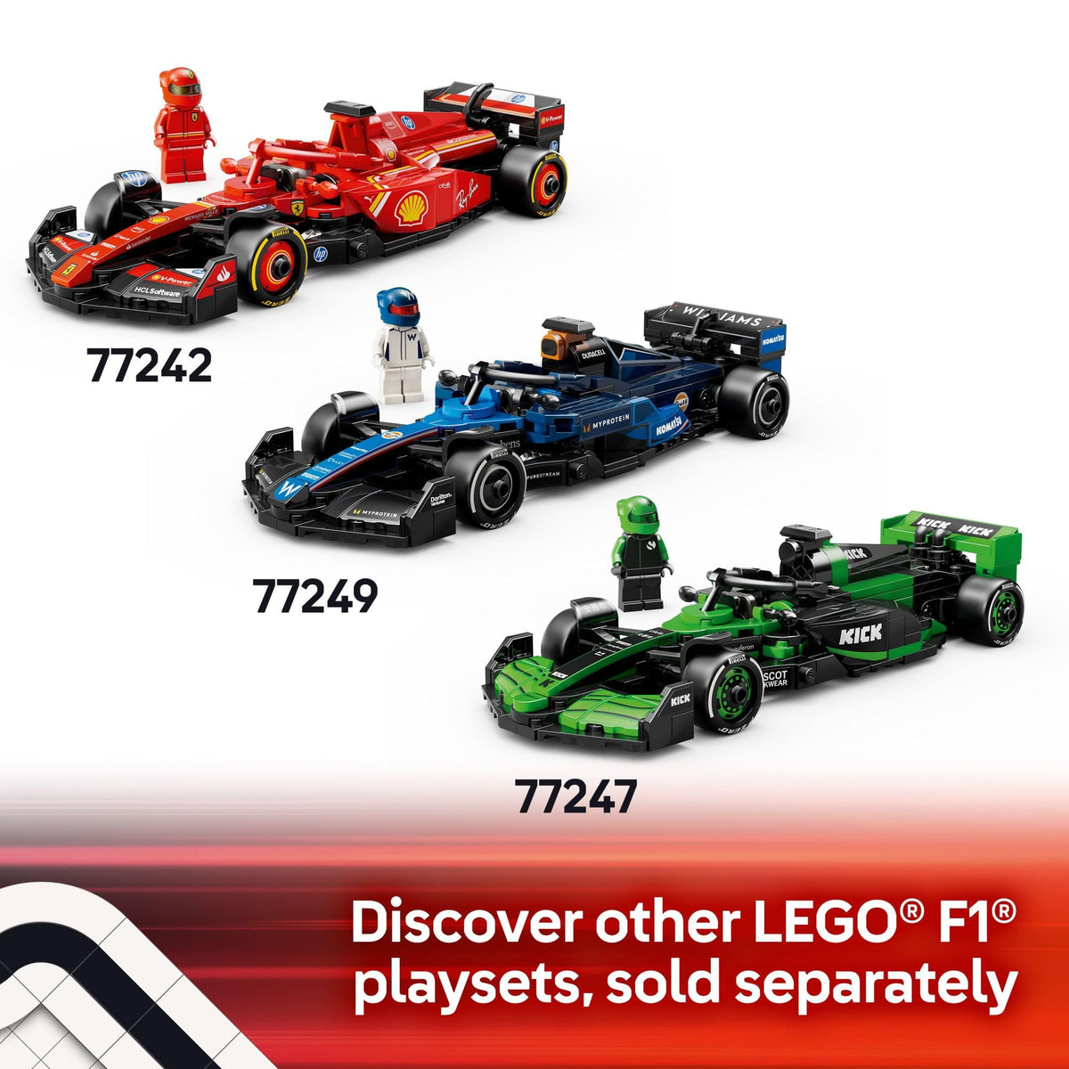 Aston Martin F1 Race Car Toy Building Set B171