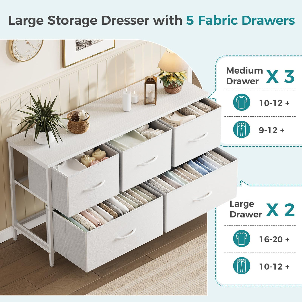 White Dresser W198999