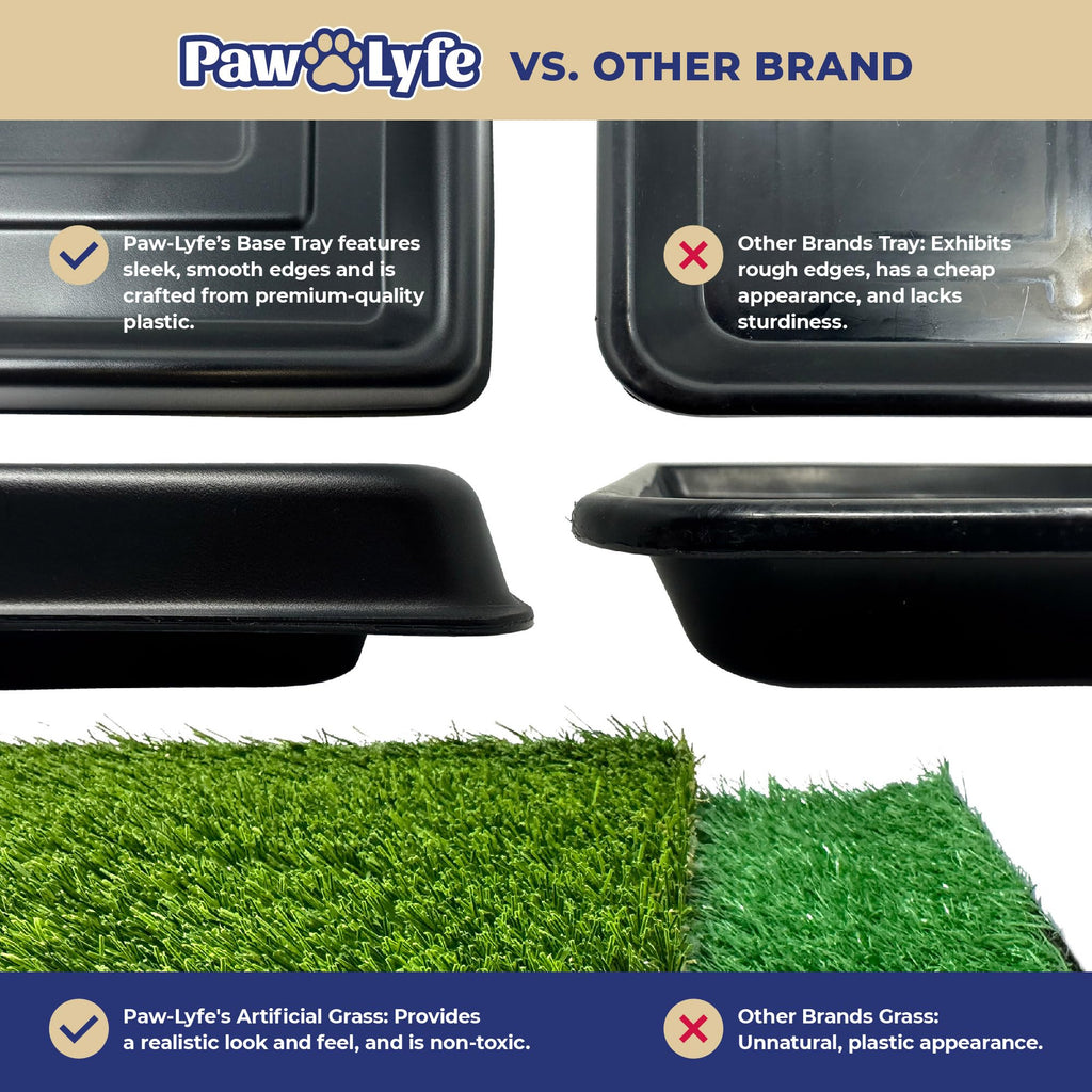 Artificial Grass Dog Potty with Tray O353