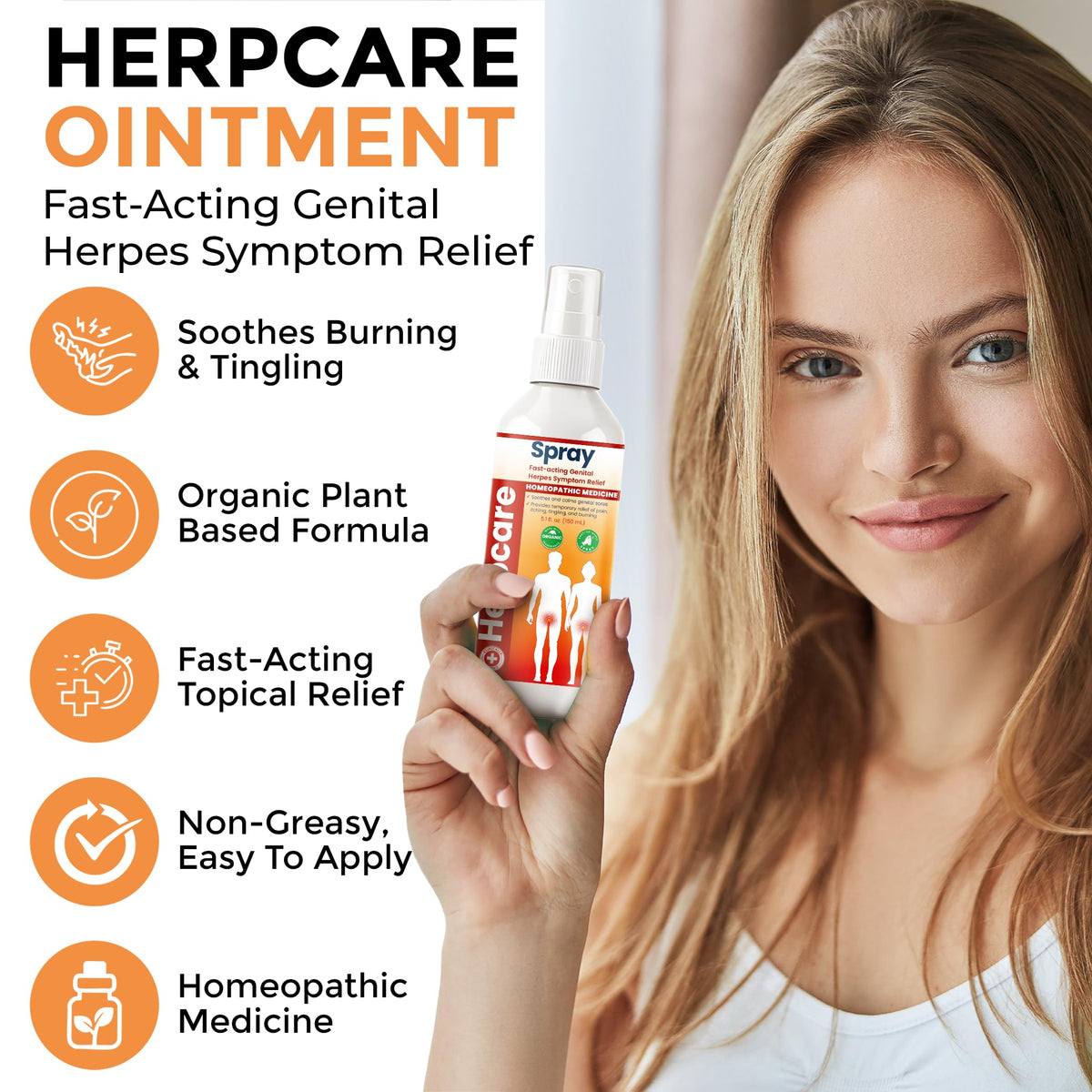 Genital Herpes Relief Spray R86679