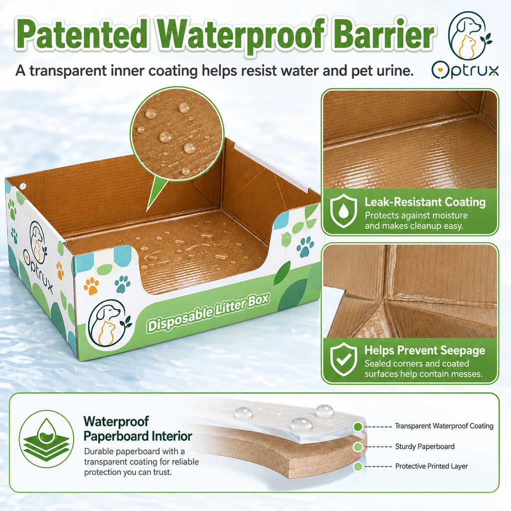 6-Pack Disposable Litter Box P866764