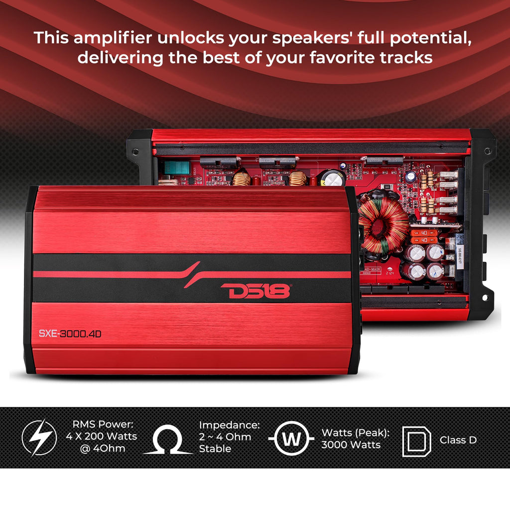 4-Channel Class D Car Amplifier L7245