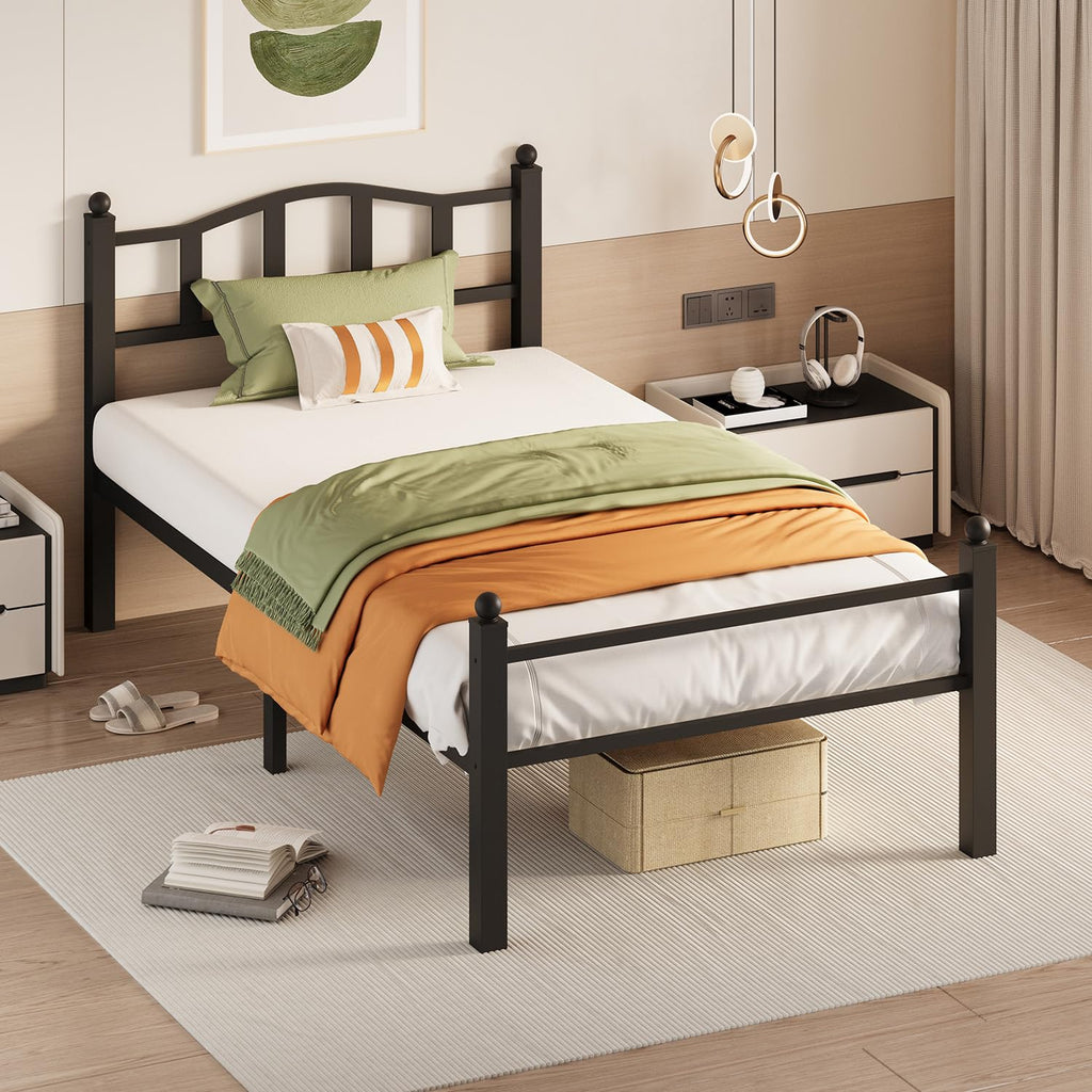 Twin Bed Frames with Headboard F353
