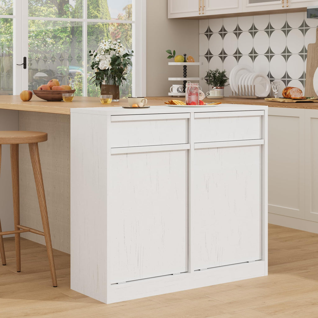 Double Tilt Out Laundry Hamper Cabinet W779048