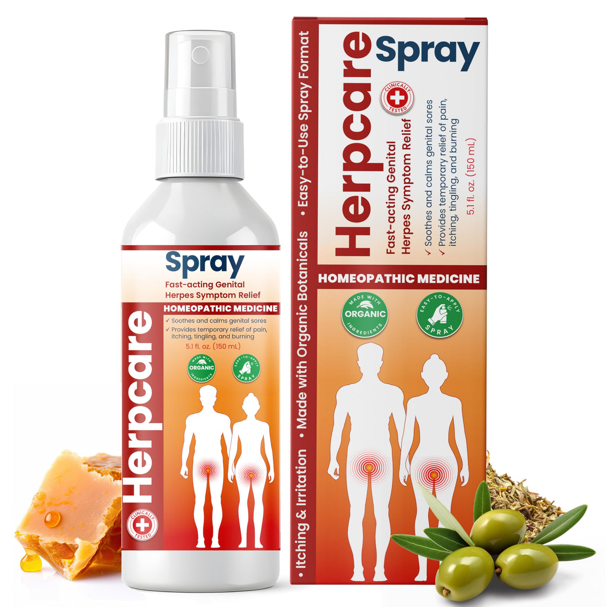 Genital Herpes Relief Spray R86679