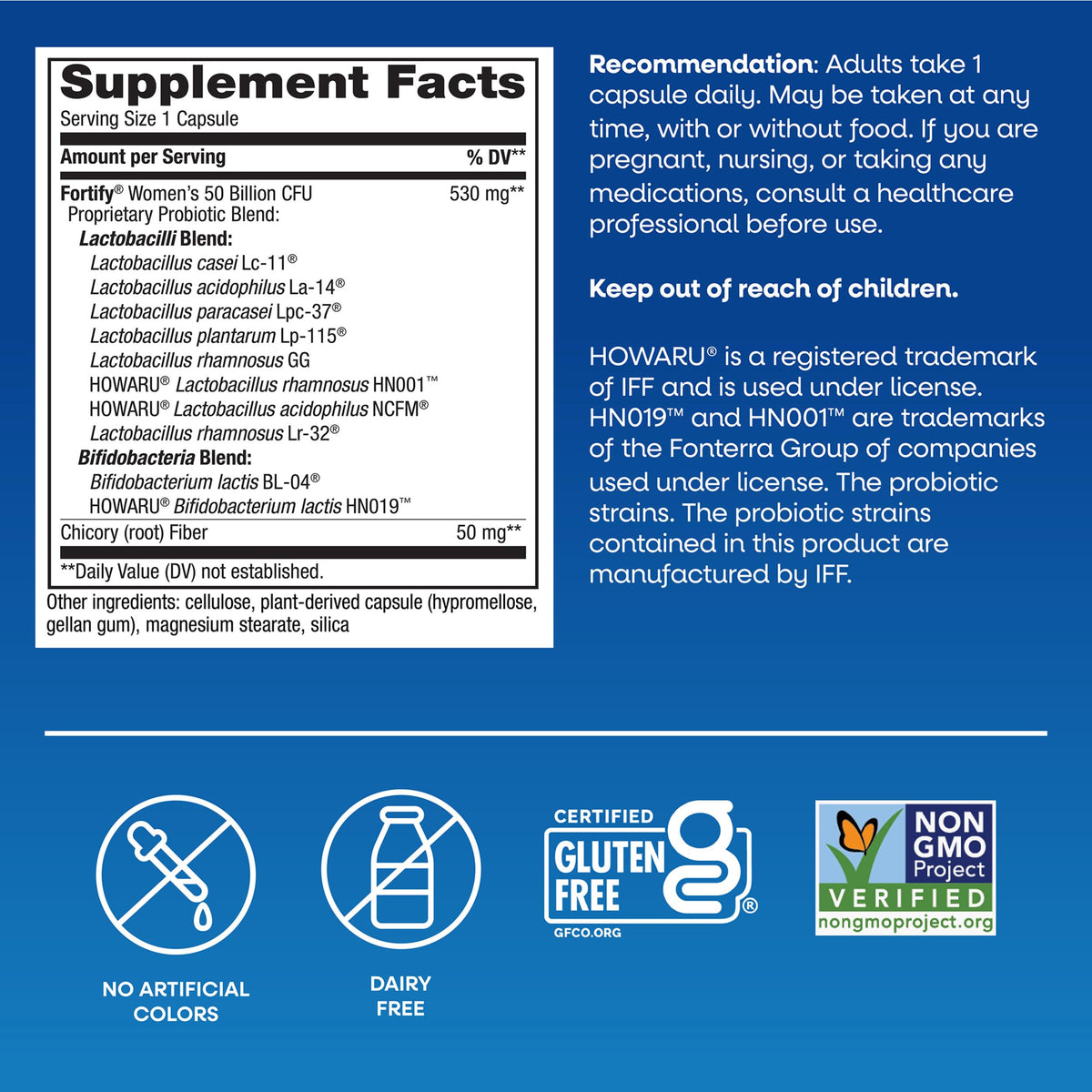 Pre+Probiotic 50B CFU 30ct Z5132