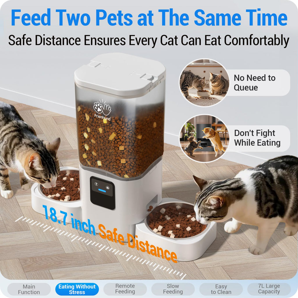 Automatic Cat Feeder 5G WiFi 29 Cup T60928
