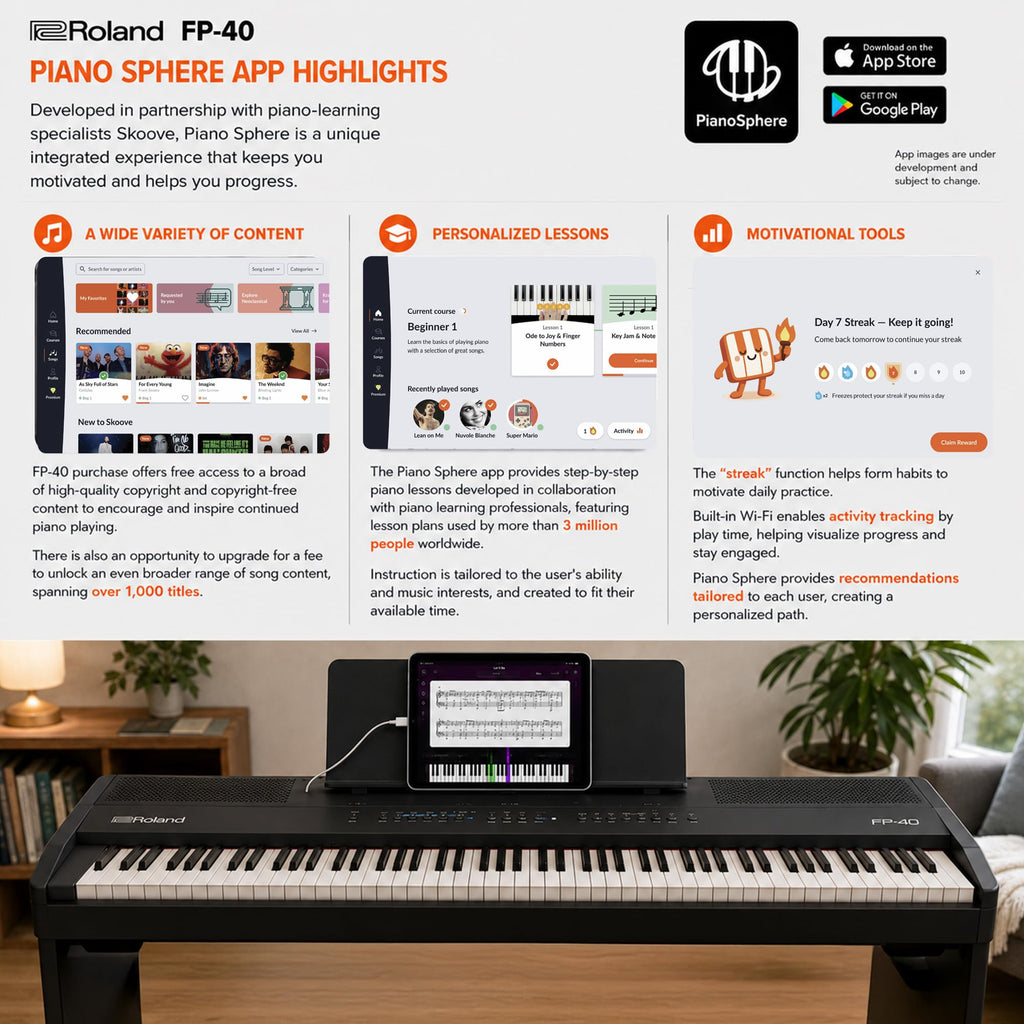 88-Key Digital Piano Black O707