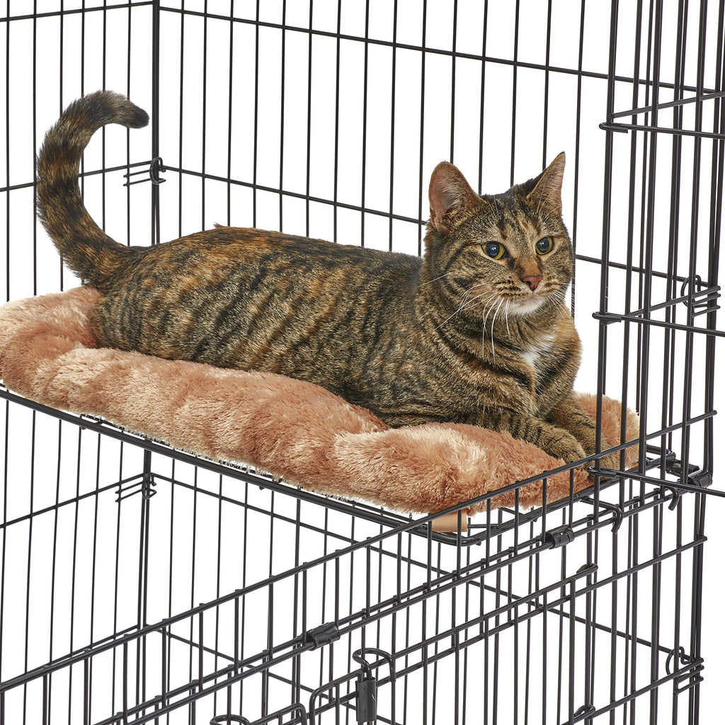 Folding Metal Cat Playpen with 3 Platforms O615