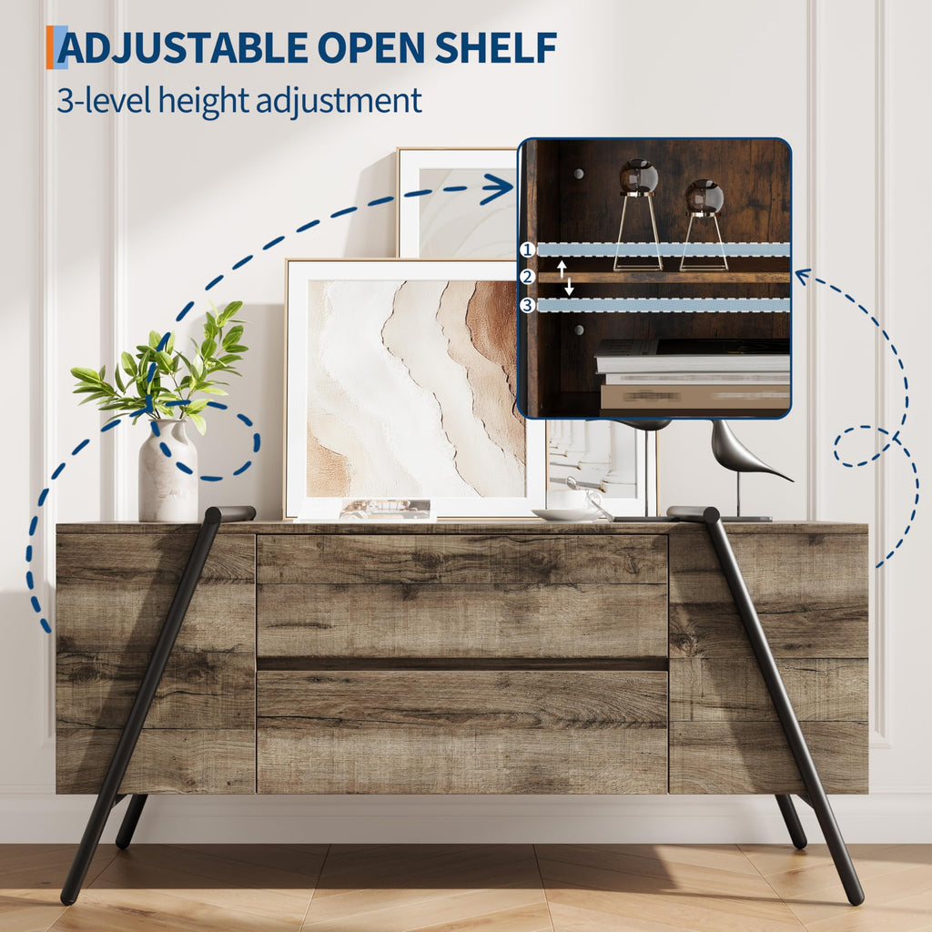 TV Stand with 2 Drawers H257114