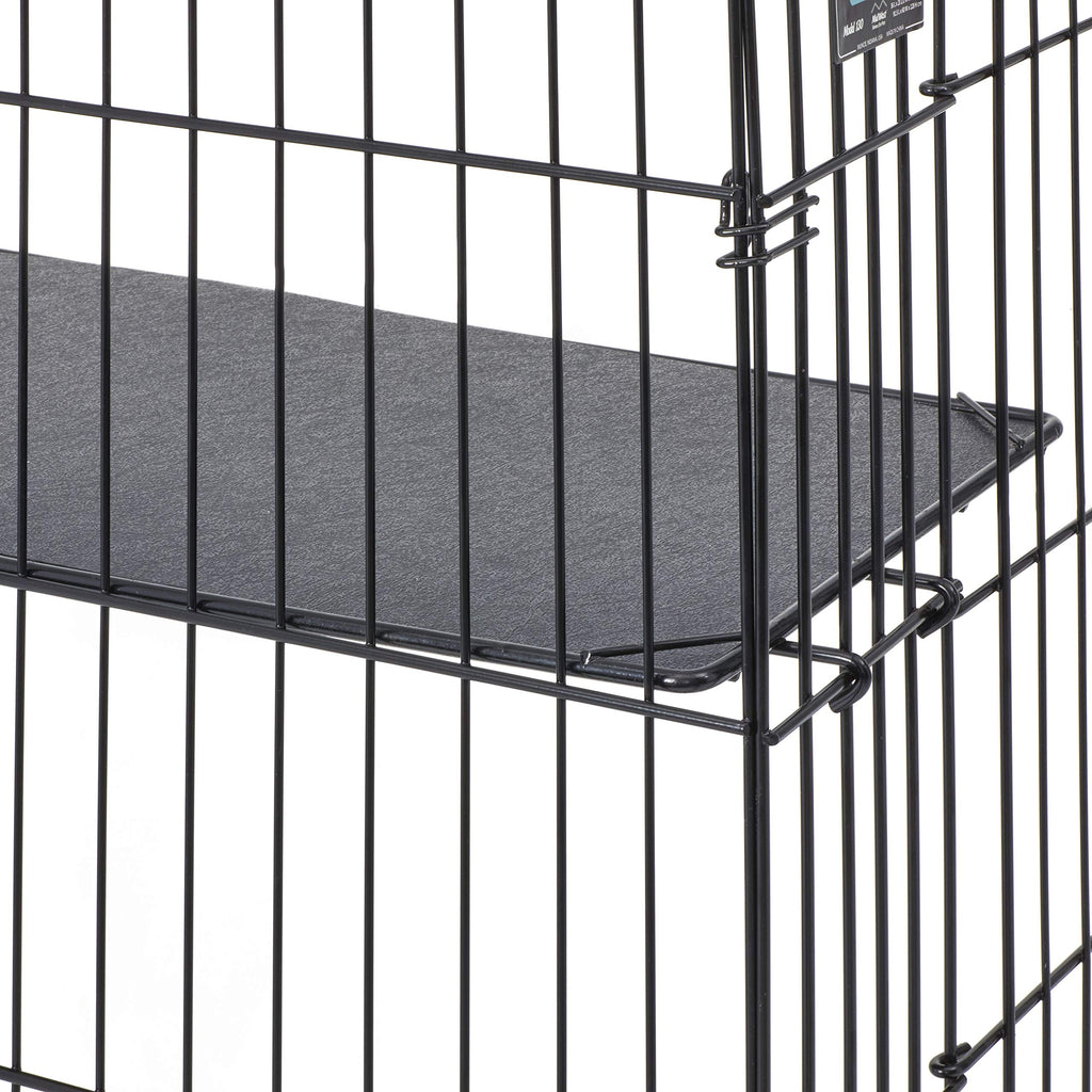 Folding Metal Cat Playpen with 3 Platforms O615