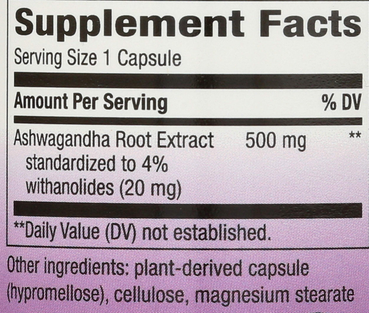 Ashwagandha 60 Capsules Q76878
