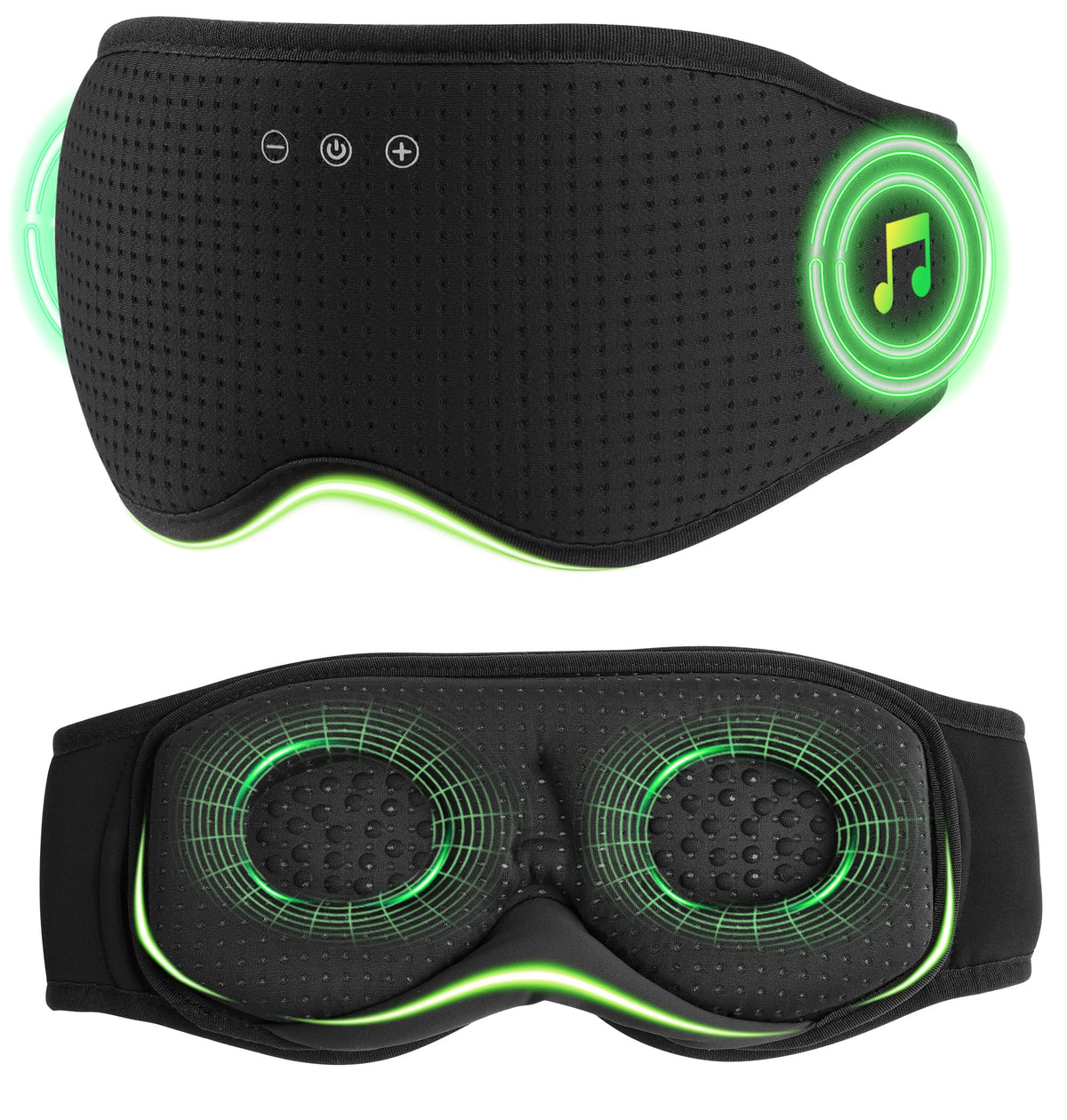 Bluetooth Sleep Headphones with 3D Eye Mask Z443911