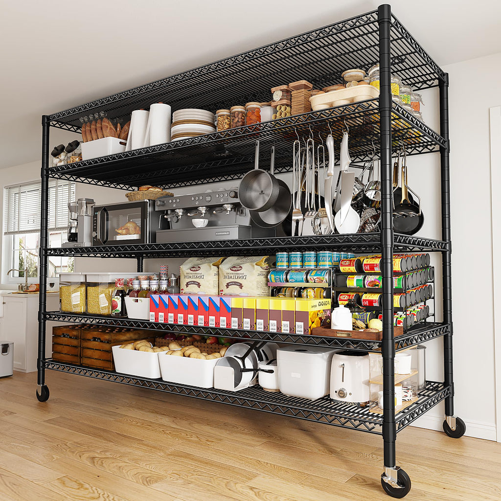 85.7" 5-Tier Adjustable Garage Shelving O605502